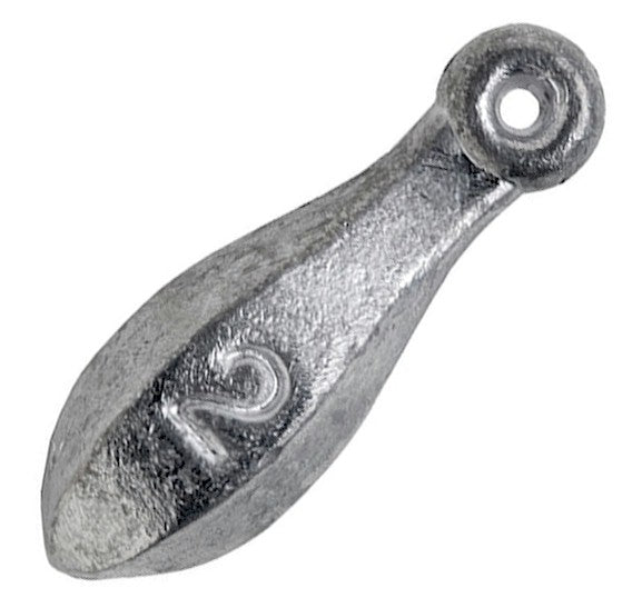50 Count 2oz Bank Sinkers Freshwater or Saltwater Fishing Weights