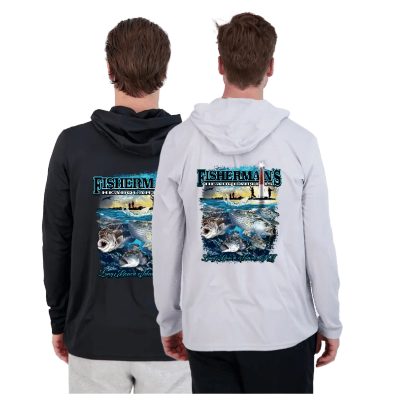 Fish Heads LBI Medley Performance Long Sleeve Hoodie – Fisherman's