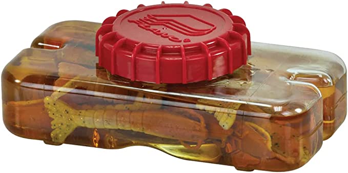 fenwick lid locker brand tackle box parts Plano Molding Liqua Bait Bottle and Bait Grabber Container 465100