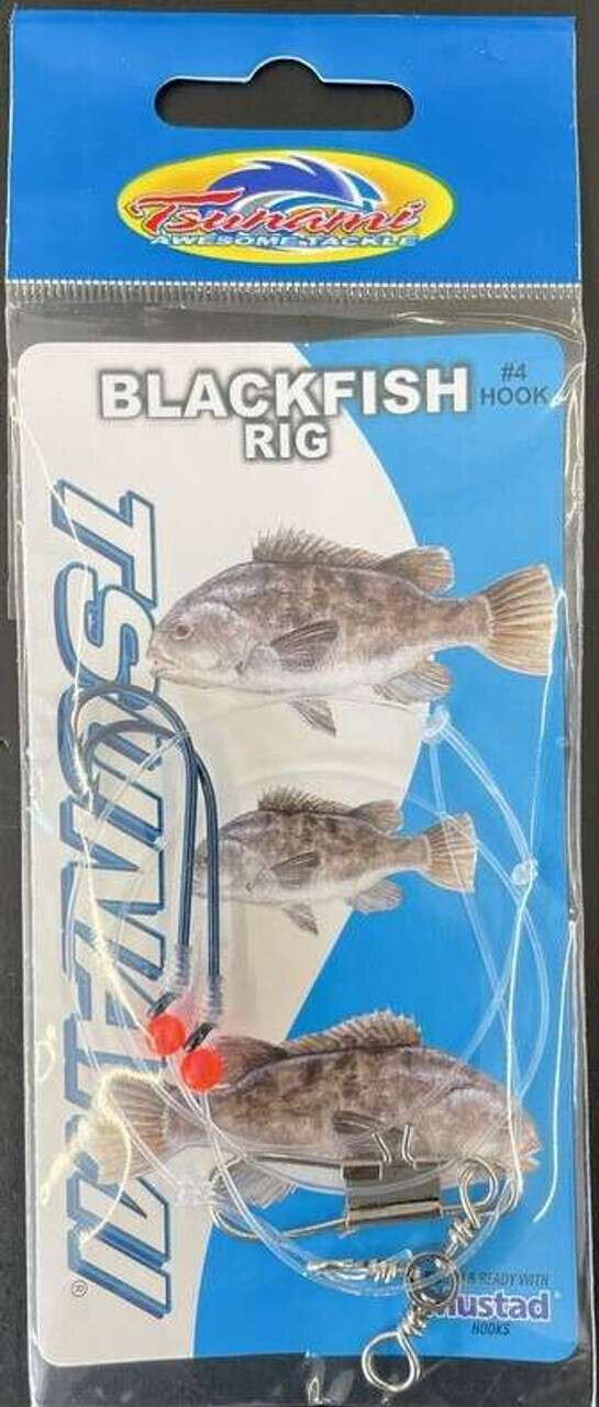 blackfish fish hooks Tsunami TS-4451 Series Blackfish Rigs