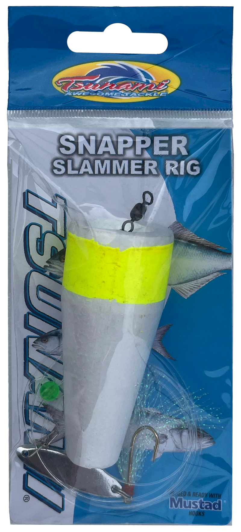 Tsunami TS-4801 Snapper Slammer Rig w/ Popper & Spoon