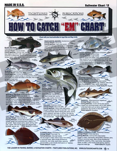 Tightlines How To Catch 'Em Charts