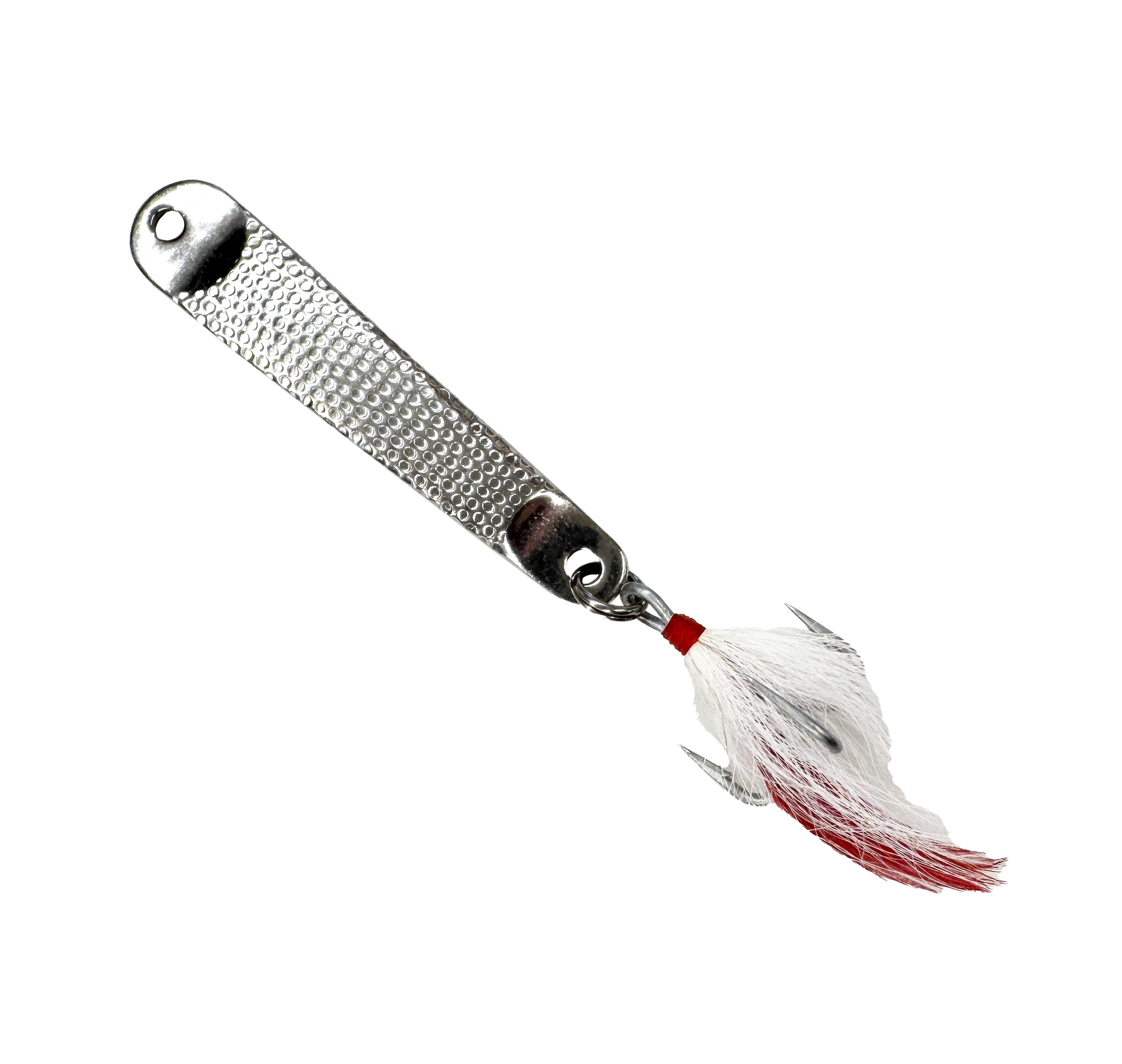 3oz fishing spoon with a treble hook Hopkins Bucktail Spoons 3/4 oz