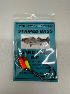 Top Notch Tackle Striped Bass Sand Flea Rig – Fisherman's Headquarters