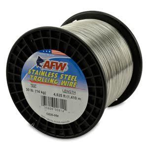 AFW Stainless Steel Wire 5-lb Service Spool - 035926008342