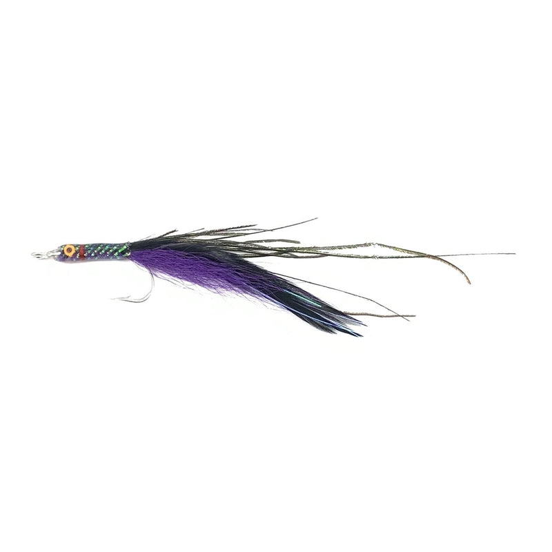 Buz Fly Saltwater Flies - Sand Eel W/ Feather - 407323206018