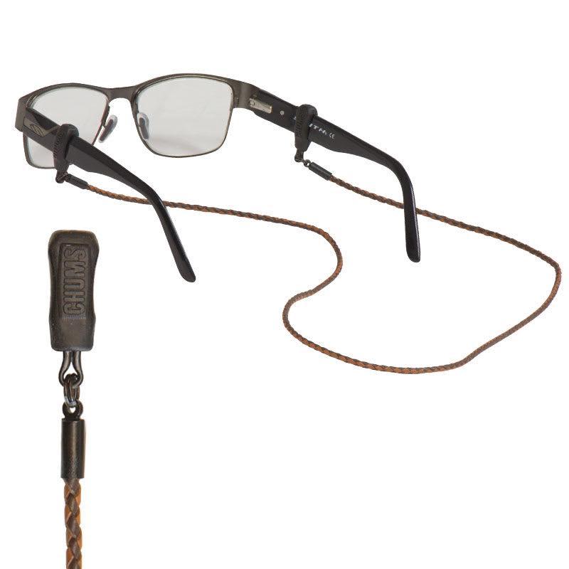 Chums Braided Eyewear Retainer Leather Fisherman's Headquarters