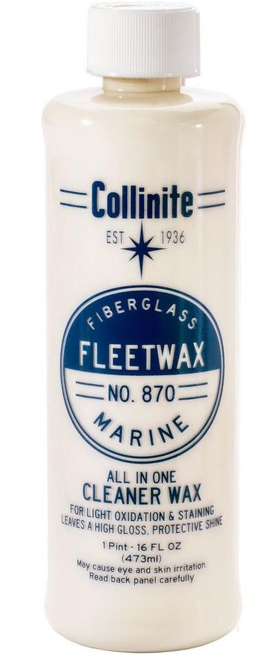Collinite 870 Fleetwax All In One Cleaner + Wax - 638234008709
