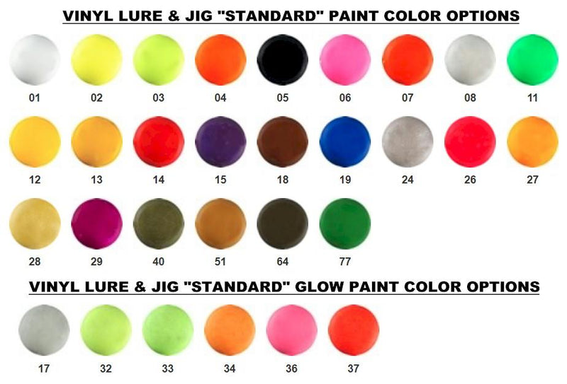 Component Systems Vinyl Lure And Jig Paint - 023025031279