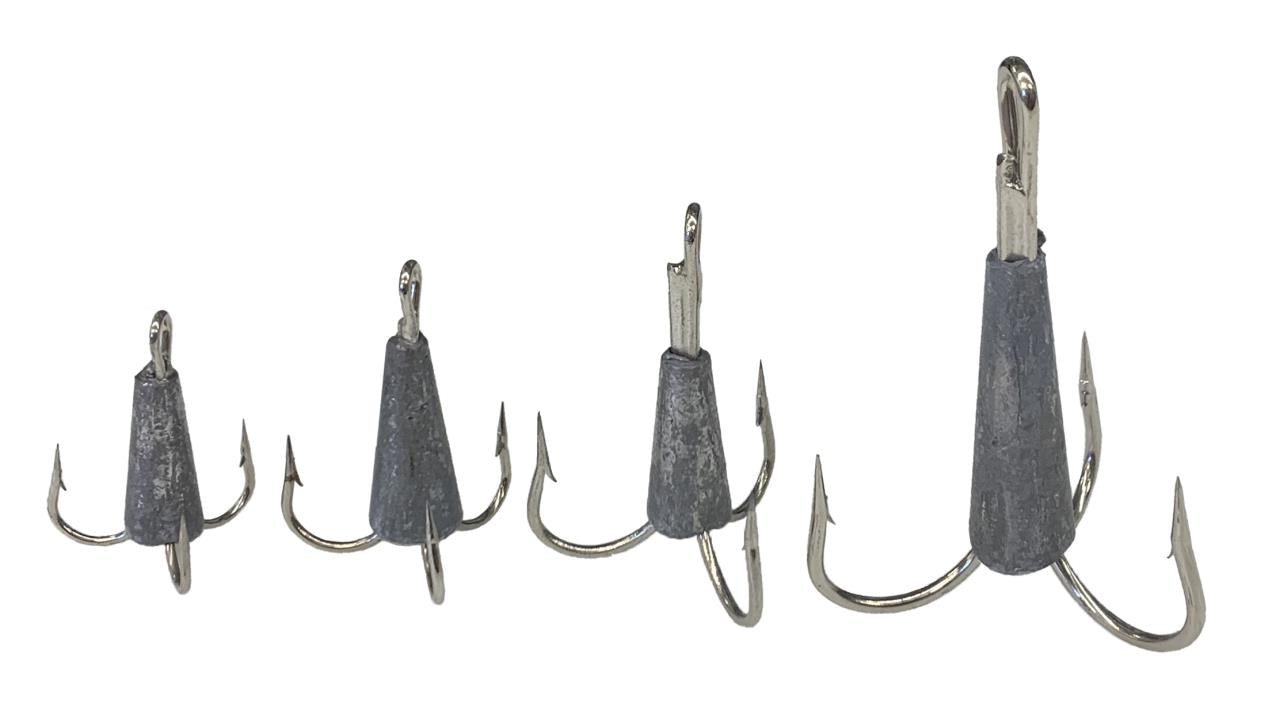 Dolphin WTH Weighed Treble Snag Hook 12/0 2.9oz