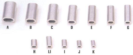 Jinkai Aluminum Crimp Sleeves - Main Image