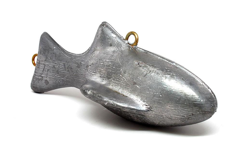 10 LB Downrigger Weight Mold-Fish Shaped, Sinker mold