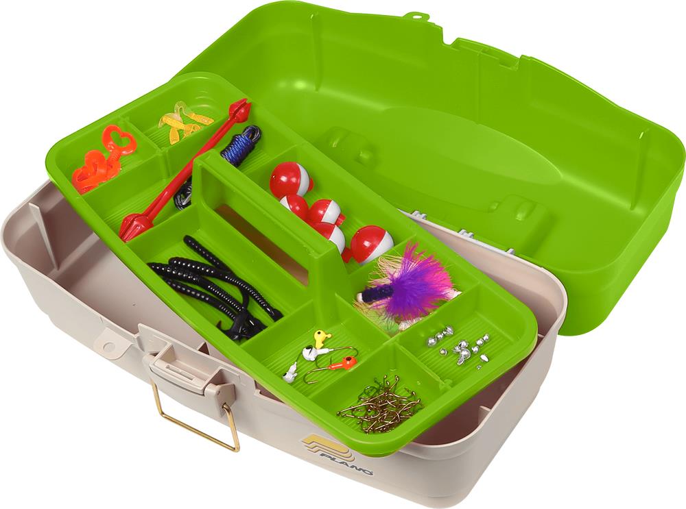 Plano One Lift Out Tray Youth Tackle Box – Fisherman's Headquarters