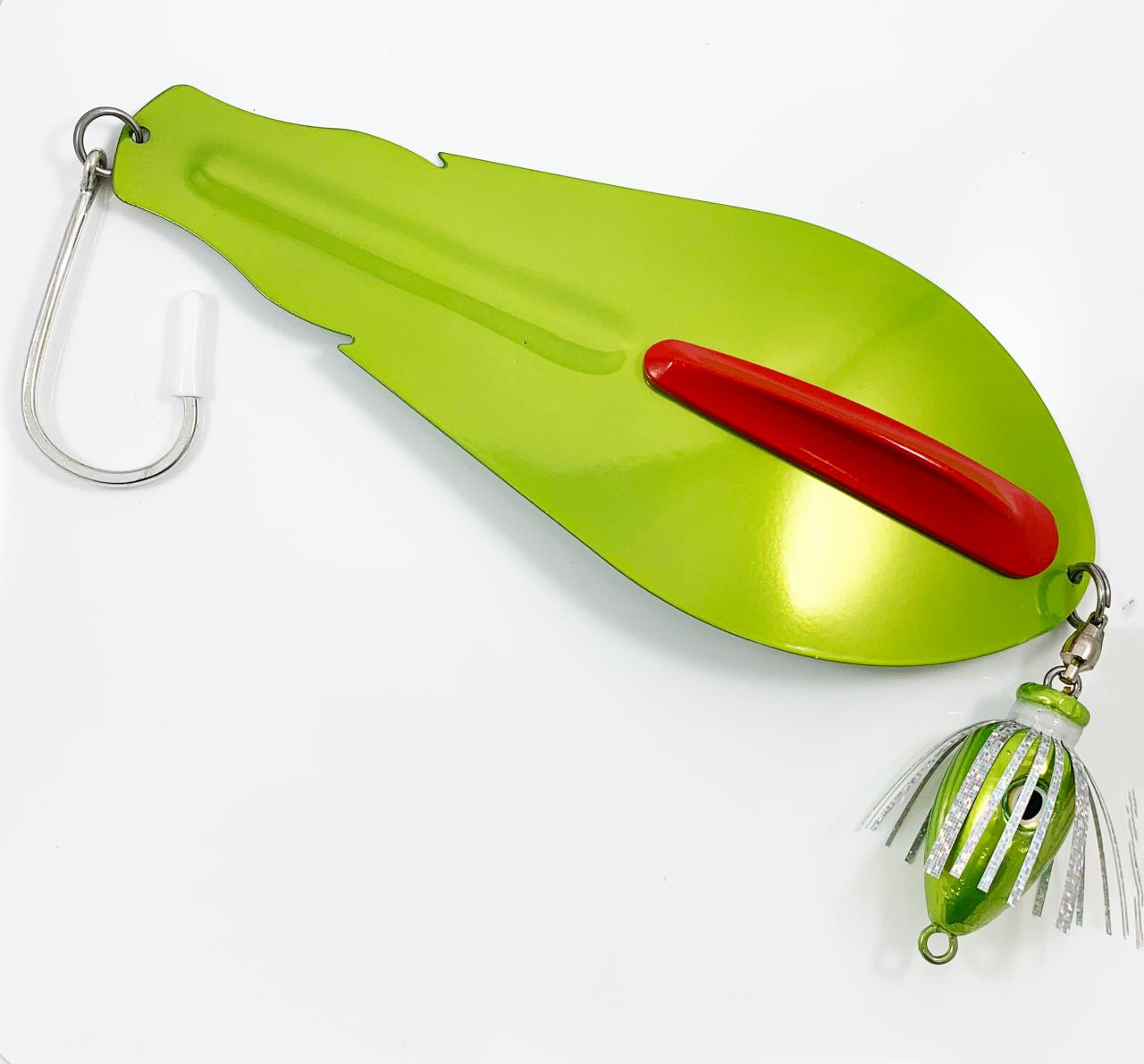 Spoon Fed Wireless Bunker Spoons with Mojo Head & "J" Hook Fisherman