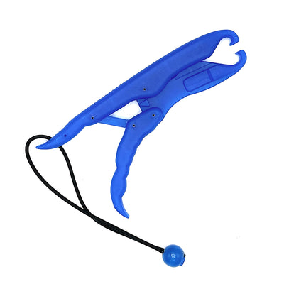 A fish grip lipper for removing hooks in blue