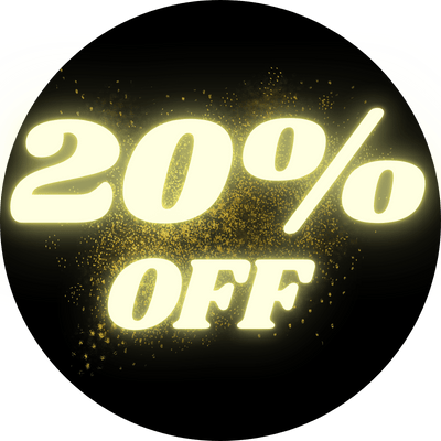 2025 Black Friday 20% Off