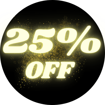 2025 Black Friday 25% Off