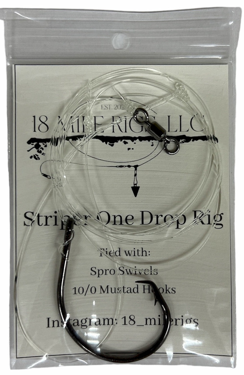 18 Mile SDC Striper One Drop Rig