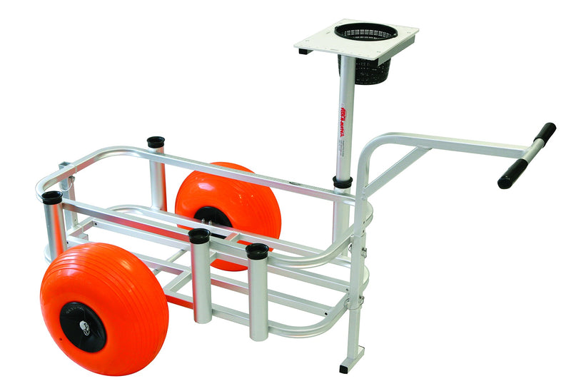 berkley fish cart tires and wheels Fish-N-Mate 303 Jr Beach Cart W/ Poly Wheels – Fisherman's Headquarters