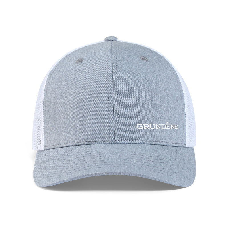 Grundens Iconic Trucker Hat - Heather Grey