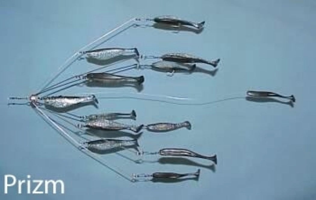 9er's New England 6" Shad Umbrella Rigs