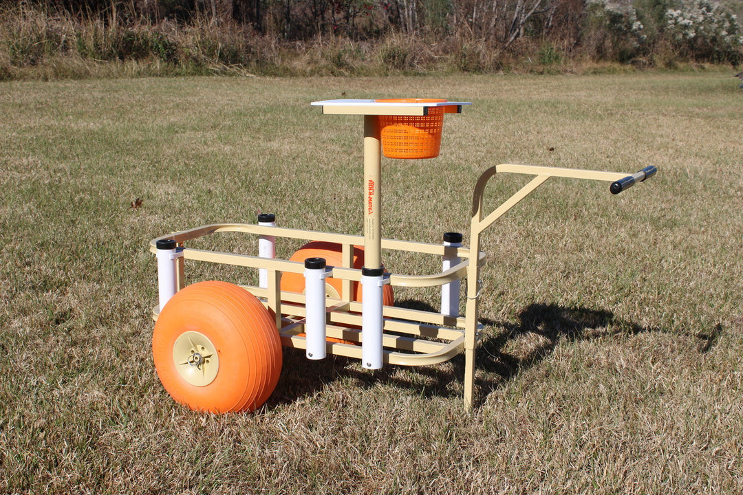 Fish-N-Mate 938 Economy Beach Cart w/ Poly Wheels – Fisherman's Headquarters