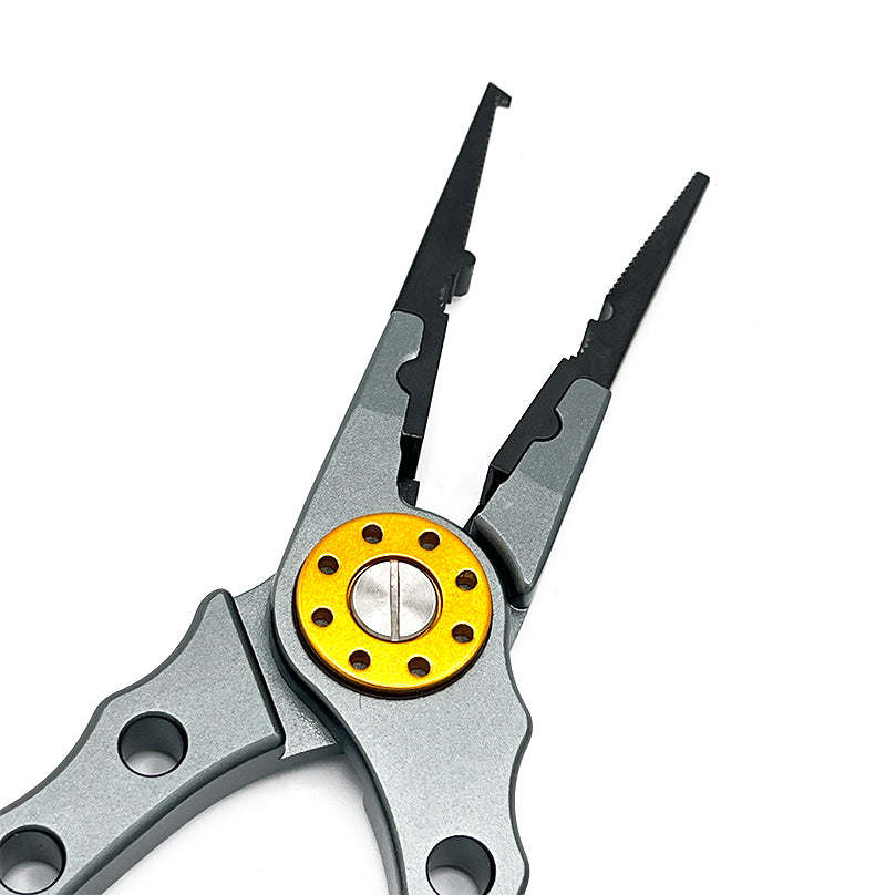 Premium Titanium Fishing Pliers Locking Line Cutters-Split Ring Pliers Hook  | eBay