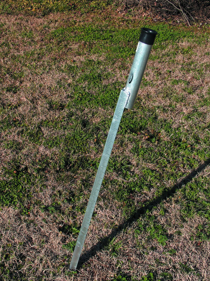 electricity microwave fishing pole sand spikes Fish-N-Mate 242 45in Aluminum Economy Sand Spike