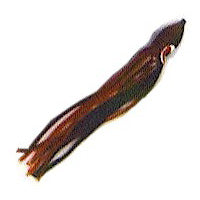 F.J. Neil OCT-475-BR Octopus Skirt 4-3/4" 10pc Black Back/Red Belly