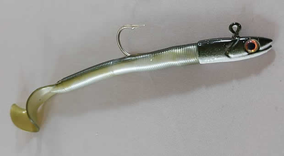 Bill Hurley 6.5" 1/2oz Unrigged 8pk Swimming Sandeel Olive