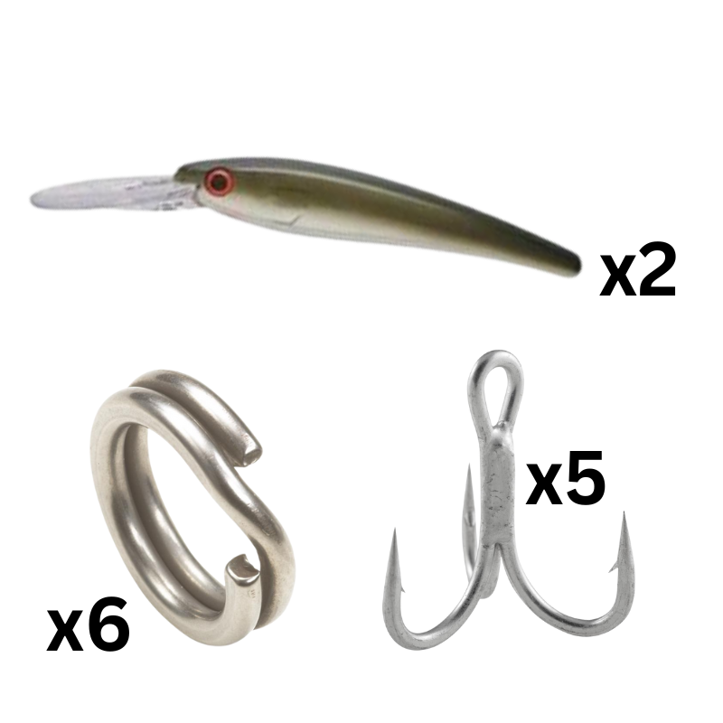Owner Pro Rig Kit for Bomber CD30 Big Game Trolling Lure