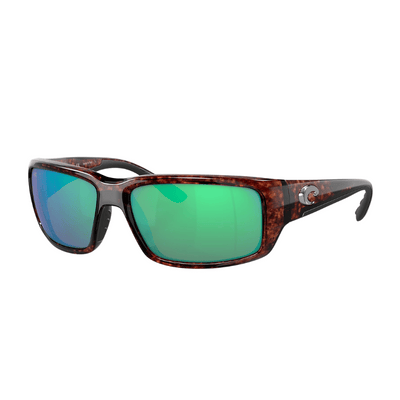 Costa Fantail Sunglasses Tortoise Frame Green Mirrow 580G