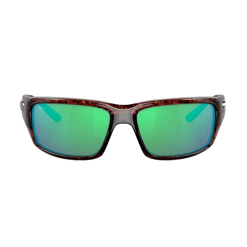 Costa Fantail Sunglasses Tortoise Frame Green Mirrow 580G