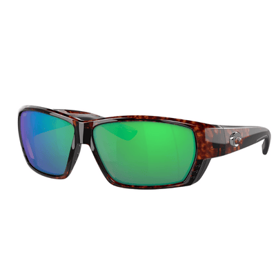 Costa Tuna Alley Tortoise Green Mirror Sunglasses