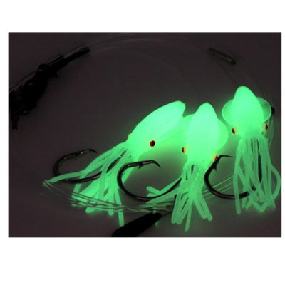 Tormenter Deep Drop Rig with Glow Squids