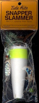 Tide Rite DFJ-FPP Weighted Popper Float w/ Snapper Zapper "Snapper Slammer"