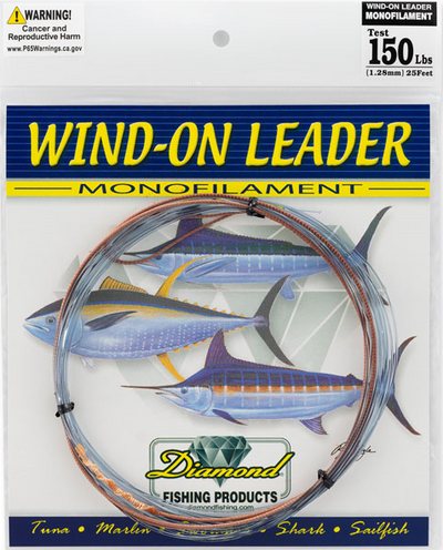 Diamond Fishing Top Shot Wind-On Leader 