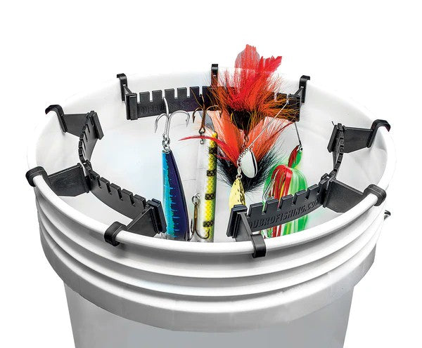 dubro fishing rod storage holders Du-Bro Fishing Bucket Lure Holder – Fisherman's Headquarters