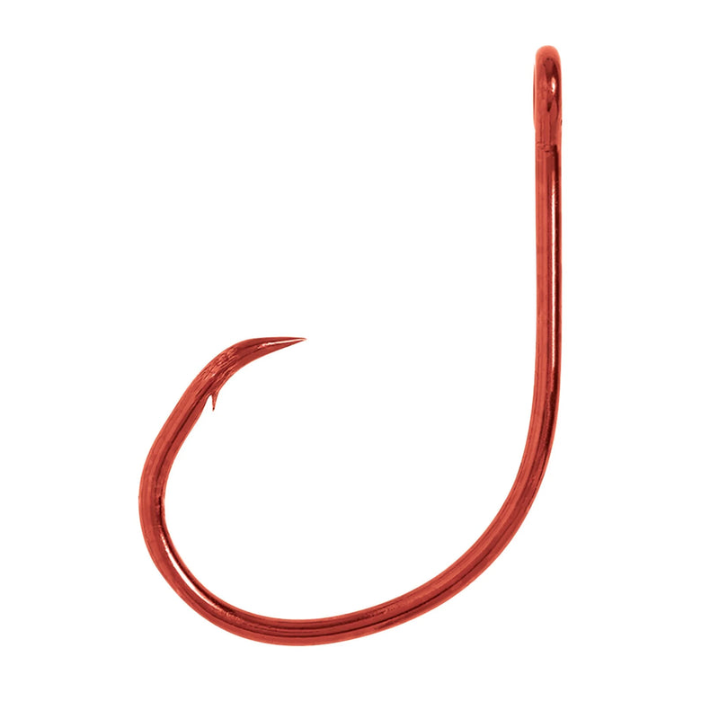 Eagle Claw L8197GH Circle Sea Hook Red