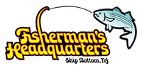 Fisherman's Headquarters Logo - Located in Ship Bottom, New Jersey - Servicing All Your Saltwater Fishing Needs