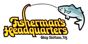 Fisherman's Headquarters Logo - Located in Ship Bottom, New Jersey - Servicing All Your Saltwater Fishing Needs