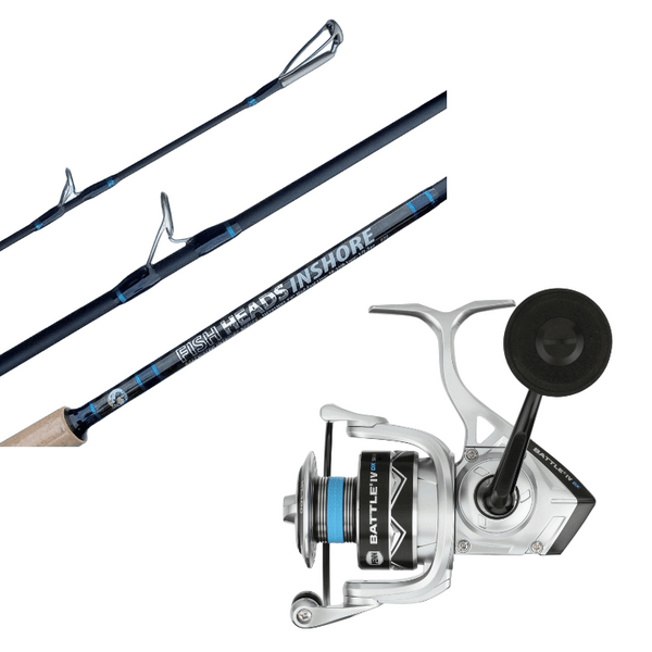 penn bass fishing rods Squadron IV Inshore Spinning Rod Heavy / 7' / 15 piece stainless steel Dura Regiment IV Bass Spinning Rod