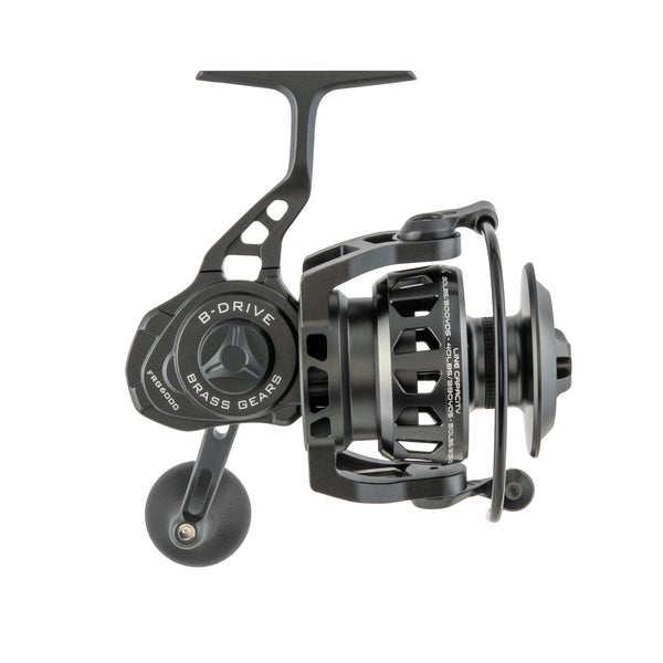 braid capacity fishing reels Tsunami Forged Spinning Reel 6500 Lews Speed Lew's Mach Designed for both beginners Parts profile Color:Green Pumpkin Black Blue Glitter