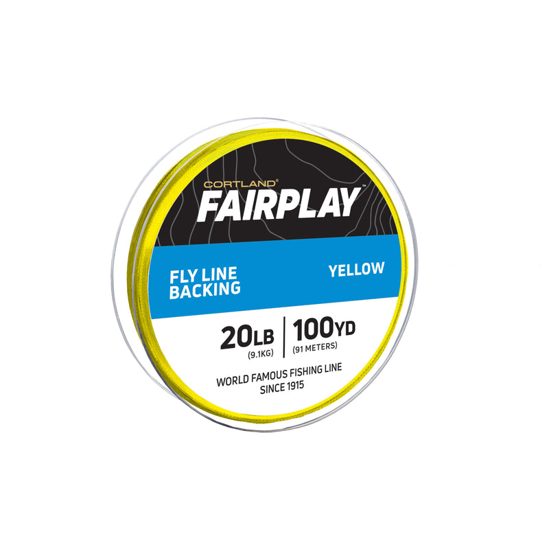 Cortland Fairplay Fly Line Backing - Yellow