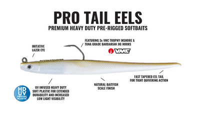 Hogy Pro Tail Eel Rigged Soft Bait