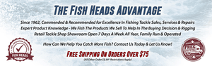 The Fish Heads Advantage - Free Shipping On Orders Over $75*