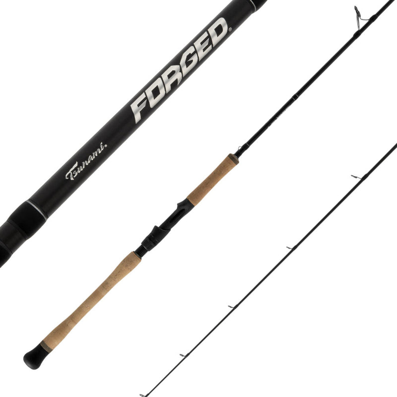 Tsunami Forged Inshore Jigging Spinning Rods