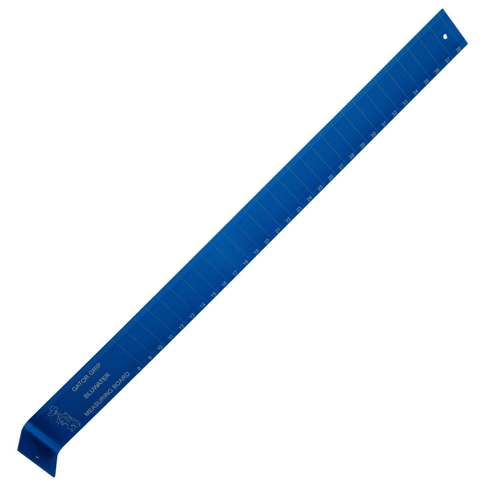 Gator Grip Aluminum Fish Measuring Bump Board