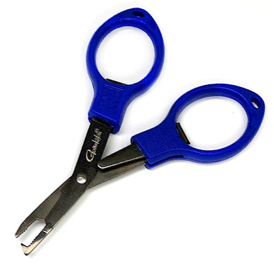Gamakatsu Folding Braid Scissors with Split Ring Opener