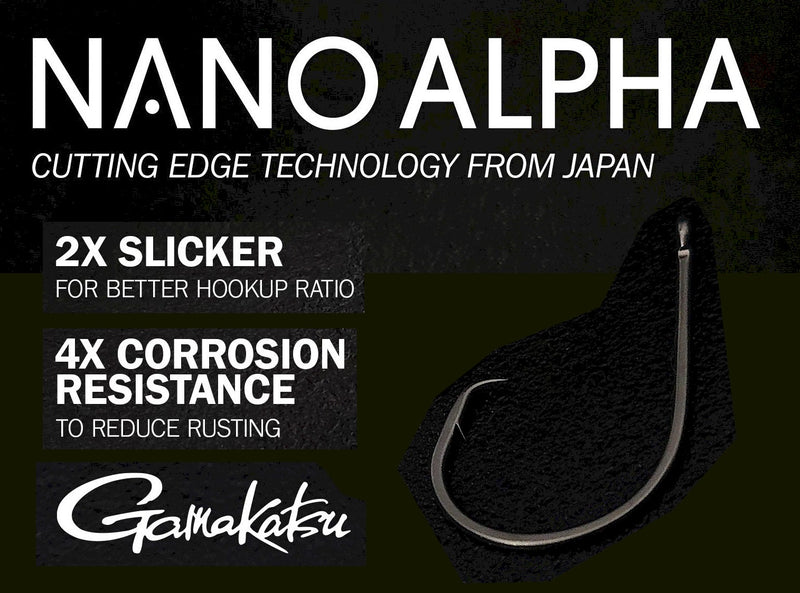 Gamakatsu Octopus Circle Straight Eye Inline Nano Alpha Hook